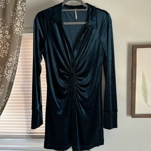 Free people velvet dress